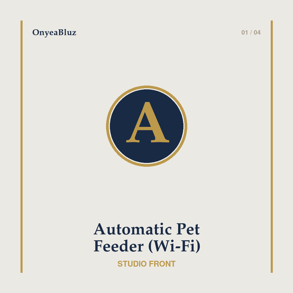 Automatic Pet Feeder (Wi-Fi)