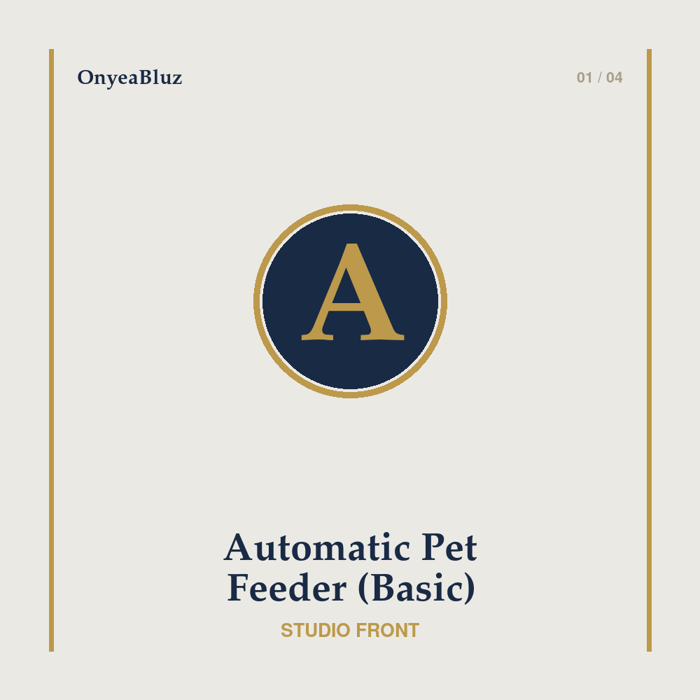 Automatic Pet Feeder (Basic)
