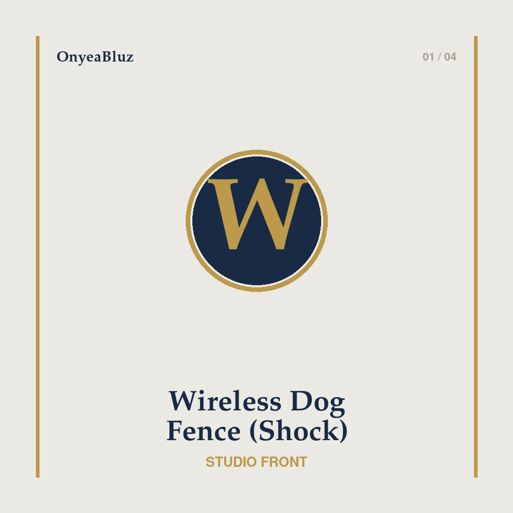 Wireless Dog Fence (Shock)